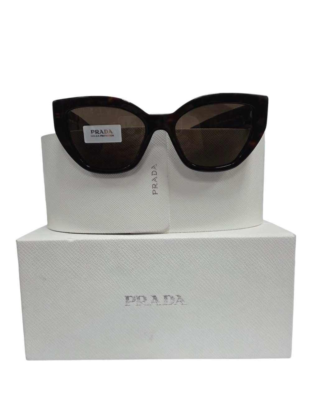 Prada Women’s Tortoiseshell Cat-Eye Sunglasses